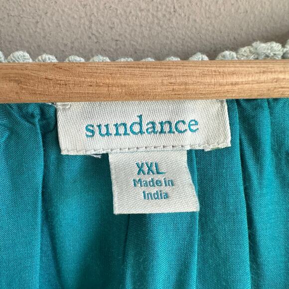 Sundance Naomi Isles Embroidered Boho Blouse Top XXL - Picture 5 of 12